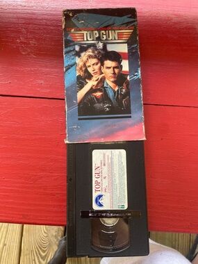 Top Gun VHS Tape (Blue / Black)